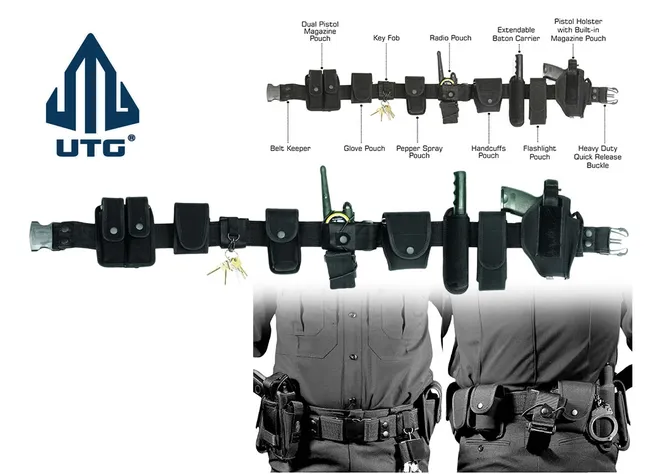 Ремінь Leapers UTG Law Enforcement and Security Belt System. Black Фото 2
